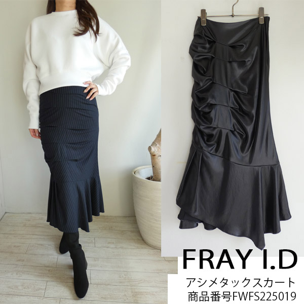 SALE セール FWFS225019,FRAY I.D,アシメタックスカート ,フレイ