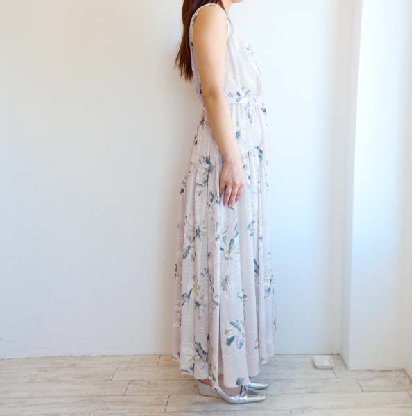 ☆GRACE CONTINENTAL☆サマープリントカシュクールワンピース サマーカラープリントカシュクールワンピース / GRACE