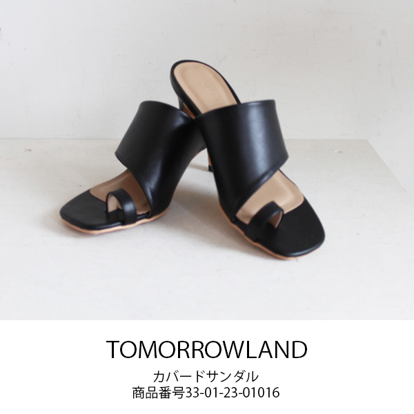 期間限定10％OFF 33-01-23-01016,カバードサンダル ,TOMORROWLAND 