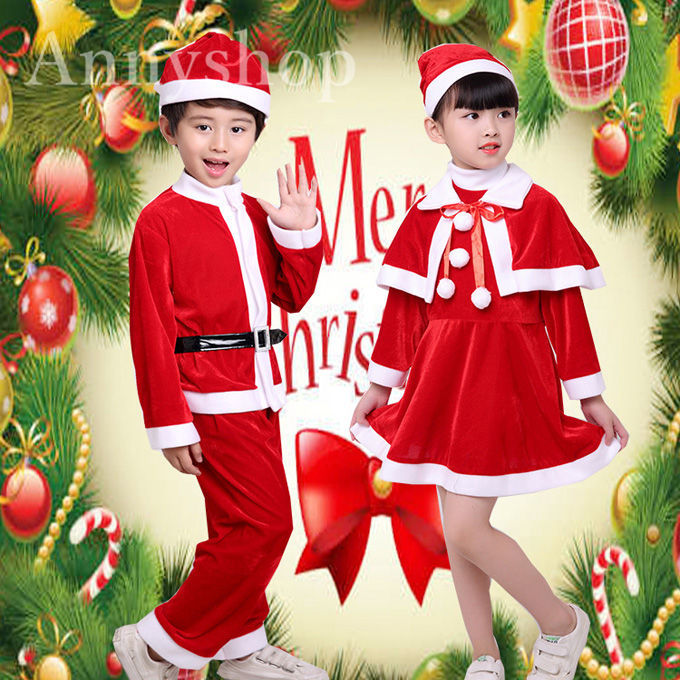 サンタ コスプレ 子供 キッズ 成人 レデイース メンズ セットアップ ワンピース コスチューム クリスマス イベント ハロウィーン 可愛い 仮装クリスマス演出服