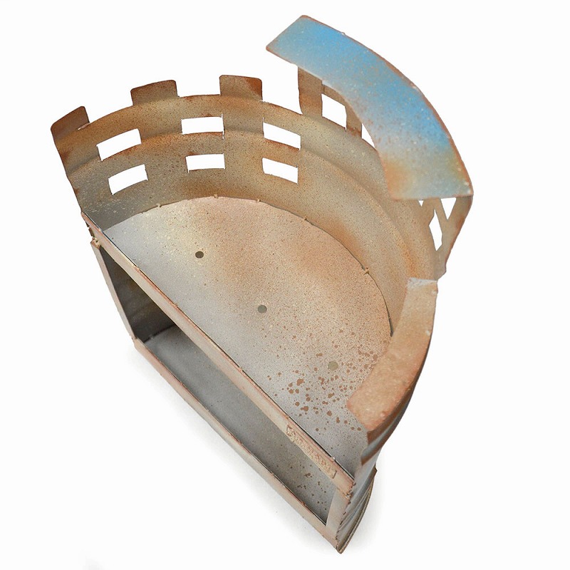 プランター ドラム缶プランター S ブルー アンティーク風 azi-azi