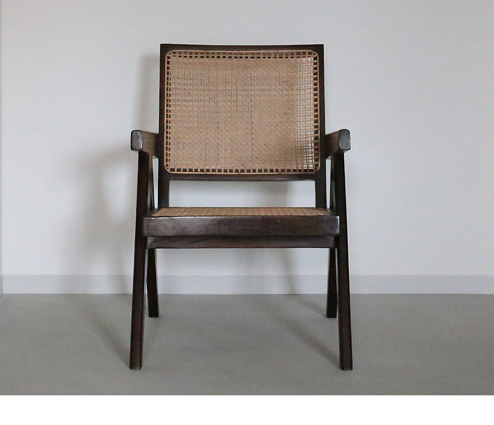 ピエール・ジャンヌレ イージーチェア ラウンジチェア Easychair ラタン 古材 チーク 椅子 Pierre Jeanneret リプロダクト  インド : ga23001105 : another life furniture - 通販 - Yahoo!ショッピング