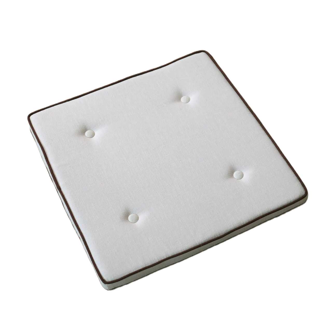 ピエール・ジャンヌレ クッション 椅子 チェアパッド 四角 座布団