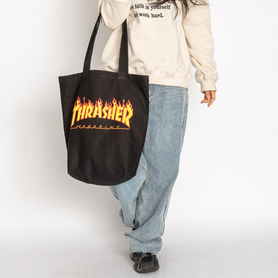 THRASHER トートバッグ レディース カバン ブランド