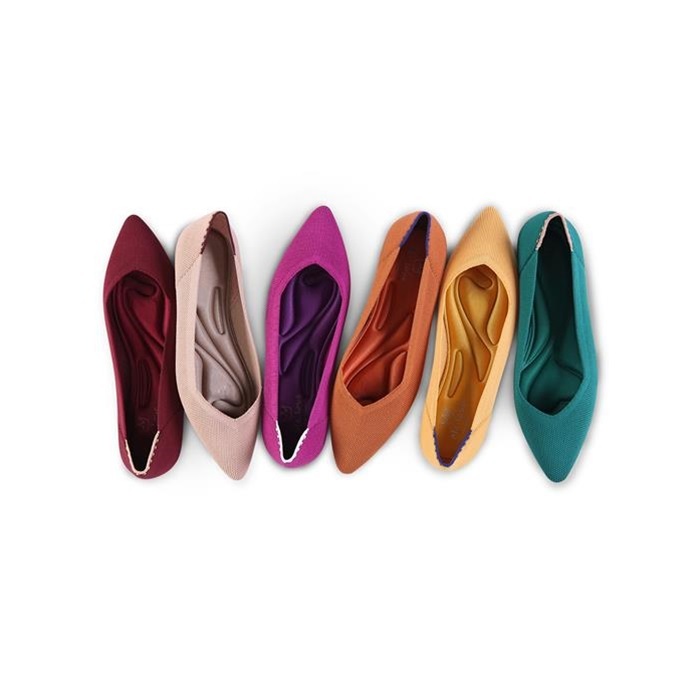 おすすめ シューズ レディース バレエシューズ 多色カラフル ポインテッドトゥ サイドカット 痛くない 夏 通気 歩きやすい ブランド おしゃれ 1３色展開 すべての商品 Violon