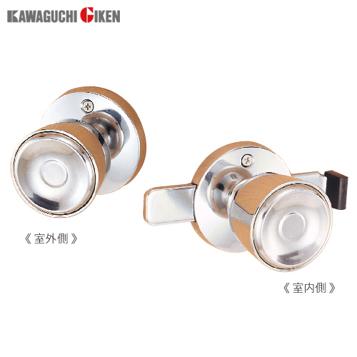 川口技研 ホームラッチ錠 バックセット60mm 外開き 対応扉厚 28〜35mm 関連画像1