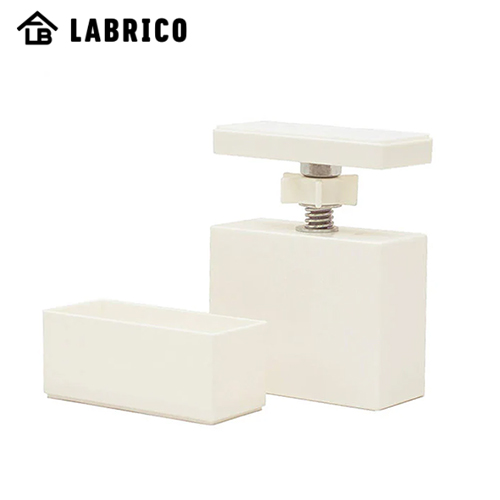 LABRICO ラブリコ 2x4アジャスター 伸縮ラック ホワイト 一式セット LABRICO 平安伸銅工業 ラブリコ 2×4材用 アジャスター DXO-1 オフ