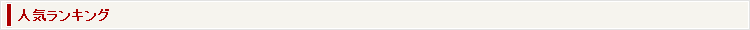 人気ランキング