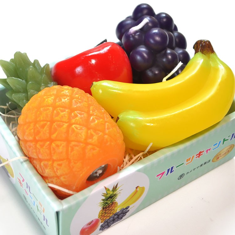 お盆飾り 夏季限定 カメヤマ 好物ローソク お供え野菜ローソク お盆用品 御供 お墓参り お彼岸 お盆 故人の好物ローソク 新盆 送り火 迎え火 野菜