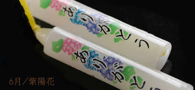 蝋燭 10分ローソク 季節の花 【香舗天年堂】【御供】【お彼岸】【お盆】【祥月命日】