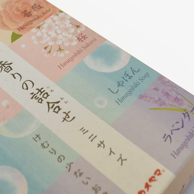 カメヤマ 花げしき 香りの詰合せ ミニサイズ けむりの少ないお