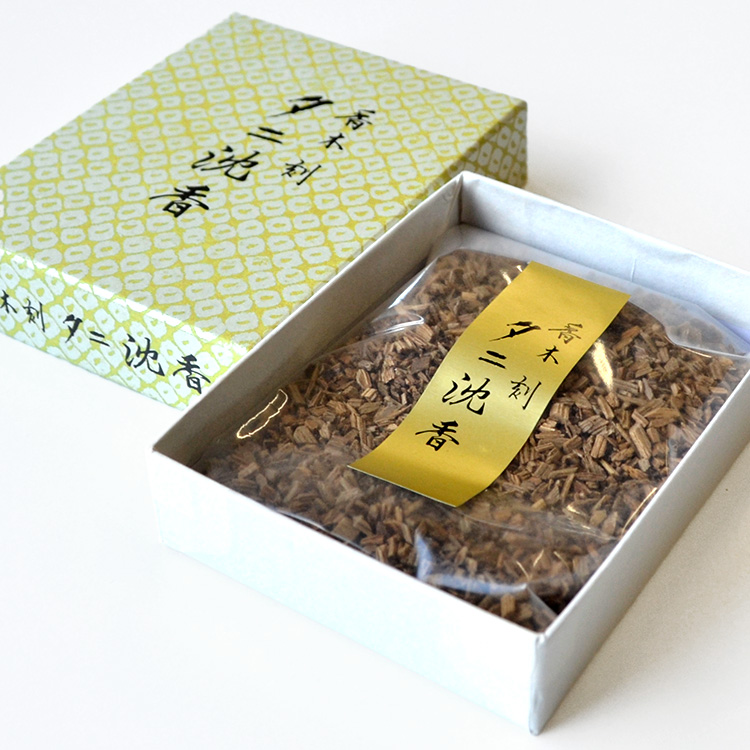 【保障できる】 香貴特撰 法要香「香木刻 タニ沈香」10g入り・香炭入 刻み 香木 お香