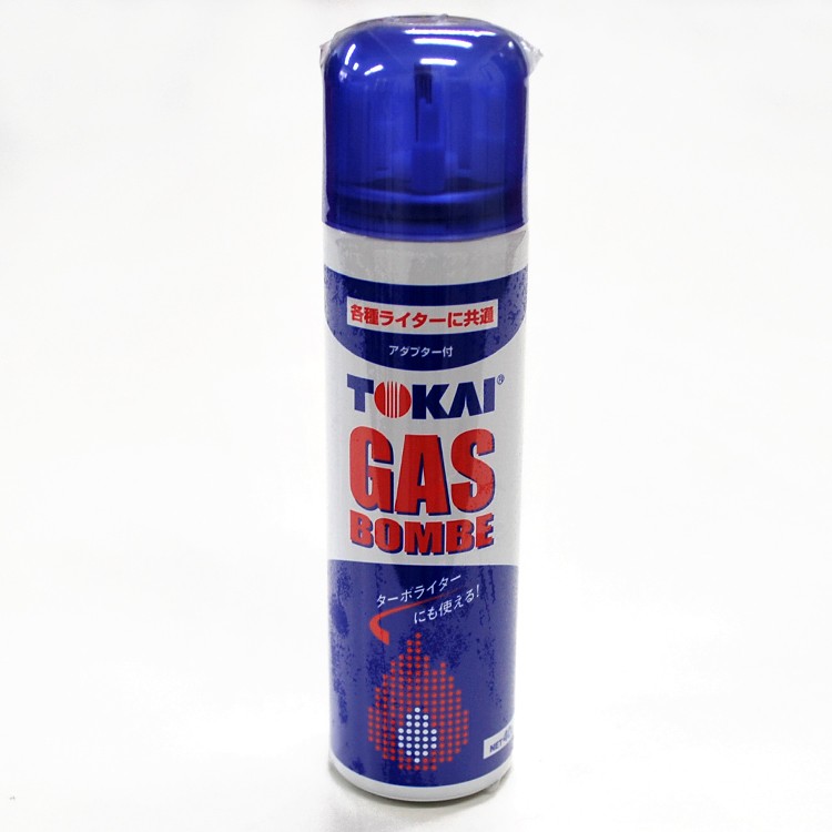 お灯明ライター補充用ガス TOKAI［GAS BOMBE］40g ライターガス ターボライター 各種ライター共通 LPG 株式会社東海 日本製