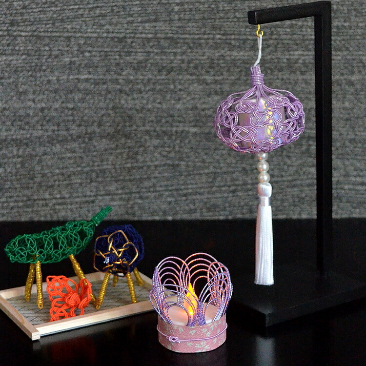 【盆提灯】【LED】【灯明】【水引】【牛馬】【ほおずき】【手作り】【お盆】【御供】【新盆】【進物】【和雑貨】【送料無料】