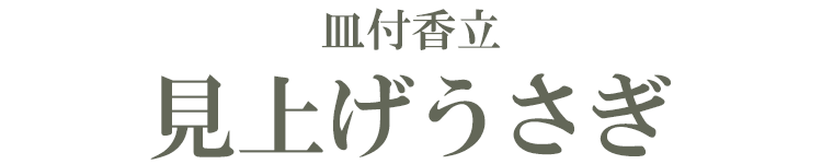 【ウサギ】【兎】【卯】【かわいい】【お香立て】【香立】【香皿】【室内香】【室内芳香】【ルームインセンス】【ギフト】【ご贈答用】