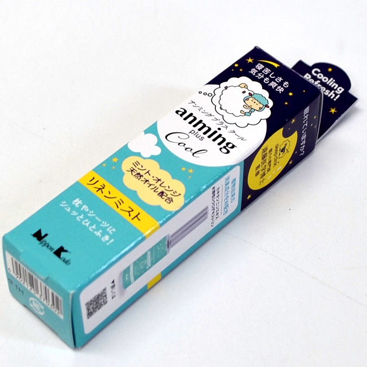 【マスクミスト】アンミングプラス クール ［anming plus cool］リネンミスト 15ml【消臭】【悪臭抑制】【除菌】【抗菌対策】【マスク】【花粉】【猛暑対策】【アロマ】【ミント】【快眠グッズ】【ルームスプレー】【ミスト】【枕】【シャツ】【シーツ】【クール】