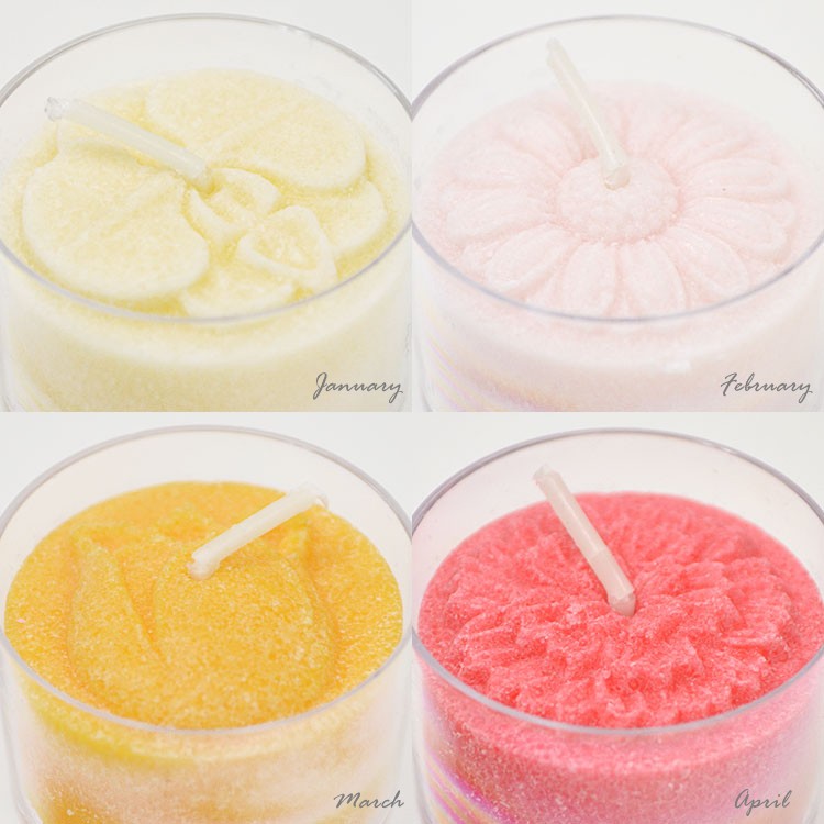 【御進物ろうそく】「花暦」12ヶセット[洋花]【花のキャンドル】【カップローソク】【贈答用】【お供え】【御供】【進物用蝋燭】【進物蝋燭】【新盆見舞】【お盆】【初盆】【喪中見舞】【お悔やみ】【喪中はがきが届いたら】
