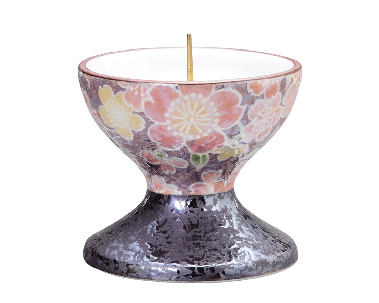送料無料 モダン仏具 有田焼　香炉 彩花 あやか 飛花 ひか 五具足 有田焼 日本製 仏具 花立 香炉 灯立 仏飯器 茶湯器 ミニ仏壇 仏具セット