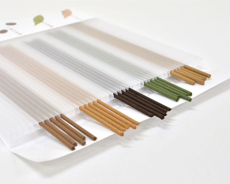 茶葉と珈琲のお線香 パレットロング ジャスミンティー 緑茶 珈琲 桂花茶 紅茶 少量タイプ お香 部屋香 パレットタイプ