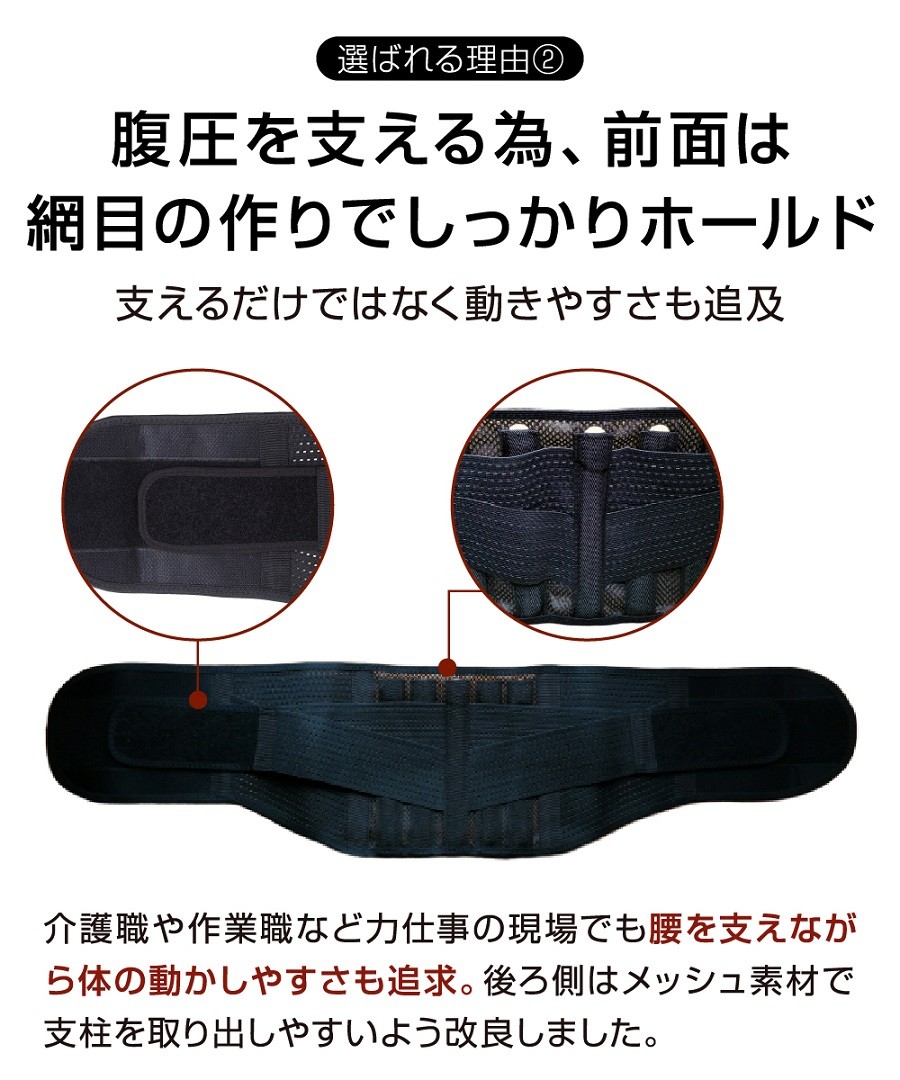 現役整体師が考案する 腰痛ベルト 腰コルセット サポートベルト 腰サポーター 通気性 姿勢矯正 男女兼用 :kosi-003:あんしん堂ストア -  通販 - Yahoo!ショッピング