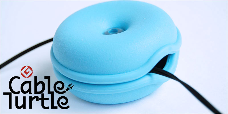 ケーブルタートル Mサイズ コード収納 ケーブル収納 ケーブルホルダー コードリール ケーブルボックス YO-KO グッドデザイン賞 CableTurtle M GOOD DESIGN MoMA インテリア