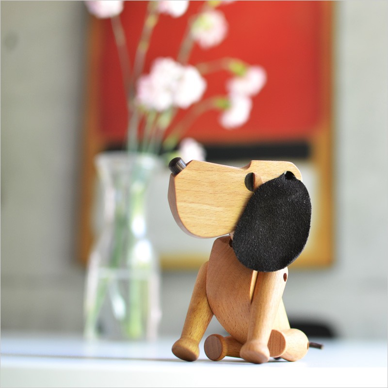 Architect MADE ( Arky tech tomeido) Oscar [Oscar dog tree toy objet d'art ornament Copen is -gen Europe Northern Europe design ]