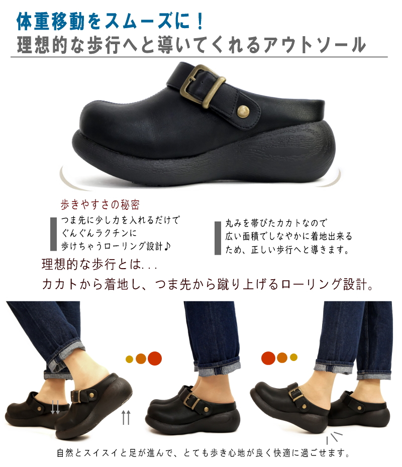 Nuts world ナッツワールド サボサンダル 靴 レディース 2WAY