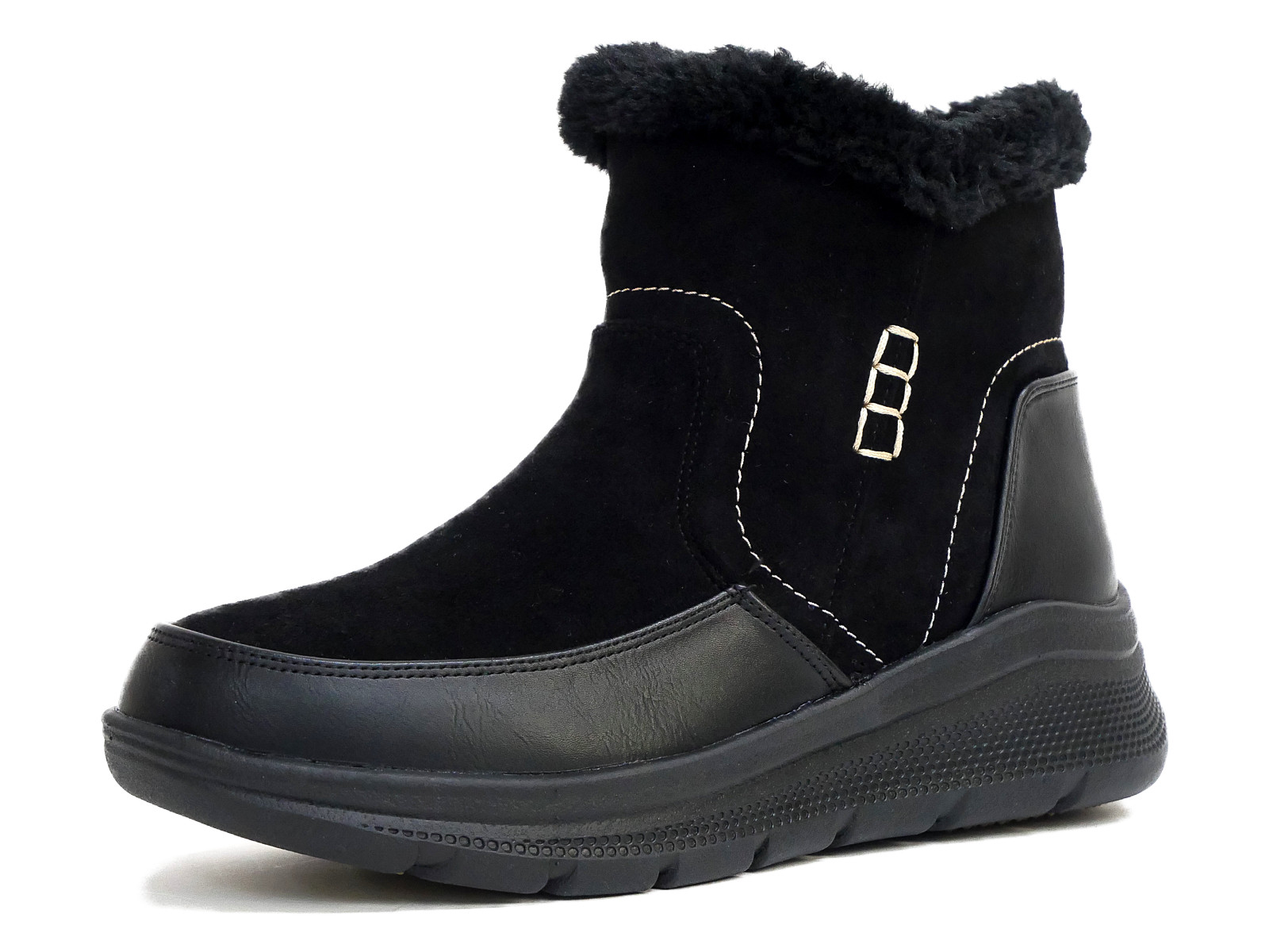 North Date ノースデイト ショートブーツ レディース ボア フェイク