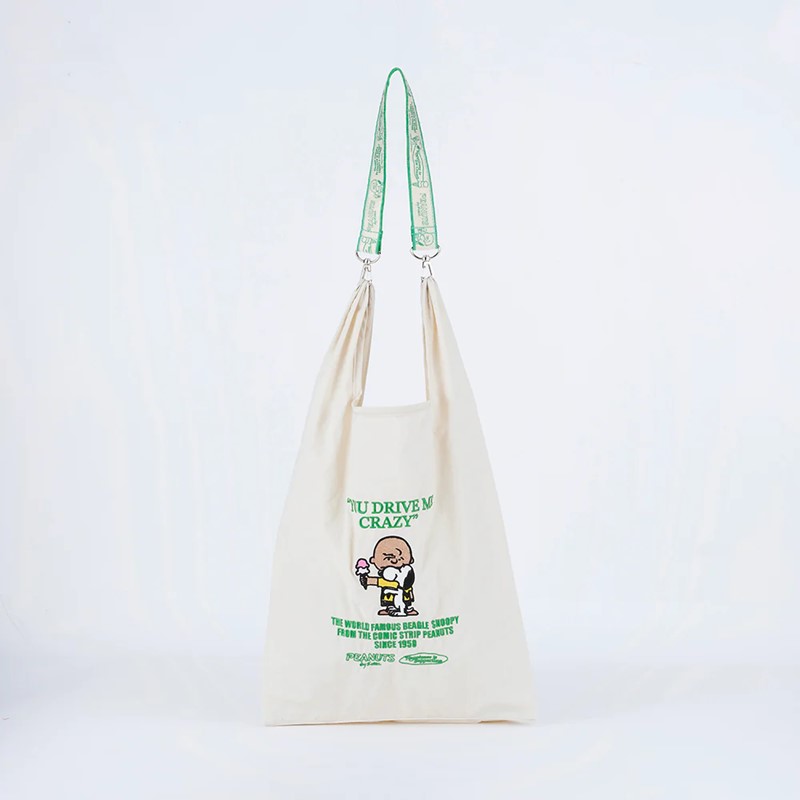 HEMING'S PN/ストラップ付きショッパーバッグ (PEANUTS
