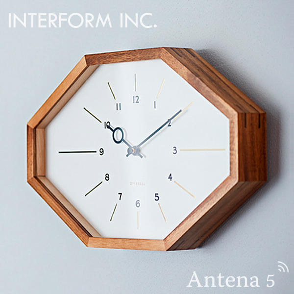 INTERFORM INC. Belmonte 掛時計 INTERFORM（インターフォルム） 掛け時計 Belmonte ベルモンテ 壁