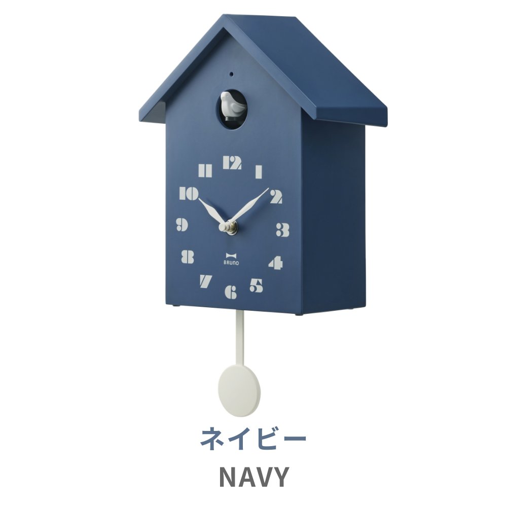 BRUNO バードハウスクロック 鳩時計 ポッポ時計  ブルーノ IDEA  置き時計 掛時計 壁掛け時計 インテリア デザイン雑貨 北欧 からくり時計 仕掛け時計｜antena5｜04