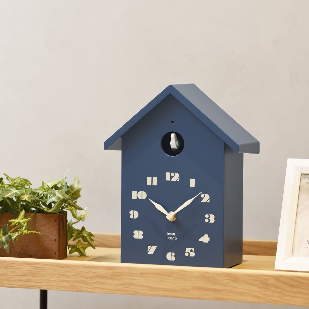 BRUNO バードハウスクロック 鳩時計 ポッポ時計  ブルーノ IDEA  置き時計 掛時計 壁掛け時計 インテリア デザイン雑貨 北欧 からくり時計 仕掛け時計｜antena5｜14