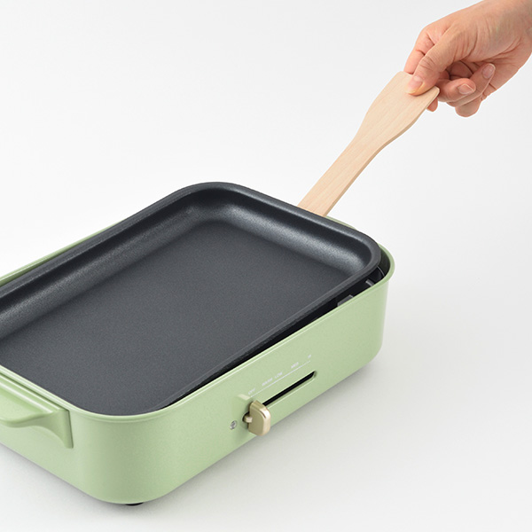 BRUNO（ブルーノ） コンパクトホットプレート グラスグリーン デザイン