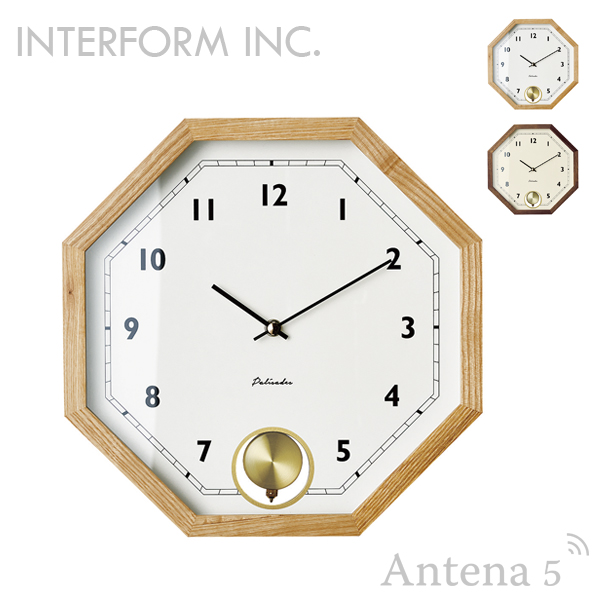 INTERFORM（インターフォルム） 掛け時計 Gorlitz ゲルリッツ クロック