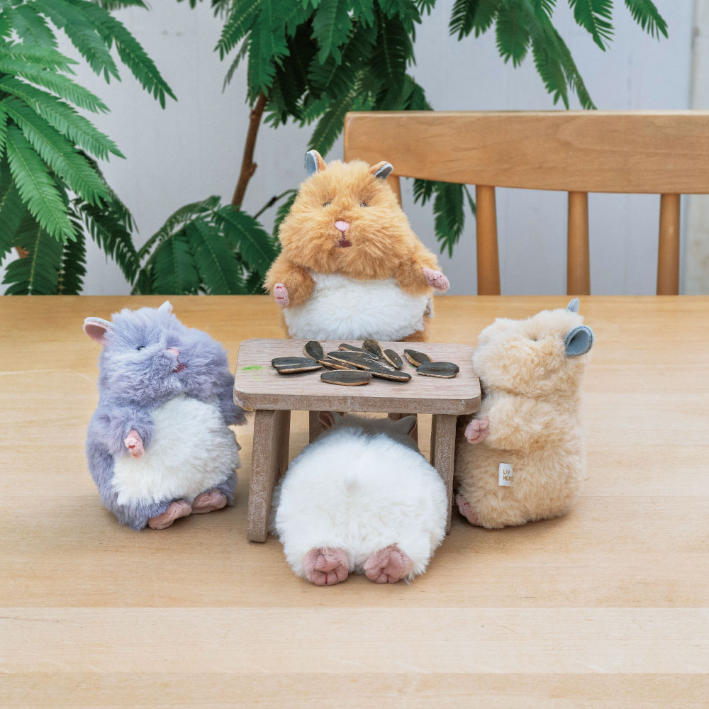 LivHeart（りぶはあと） 【ごまきち 4匹セット】はむにぎりマスコット