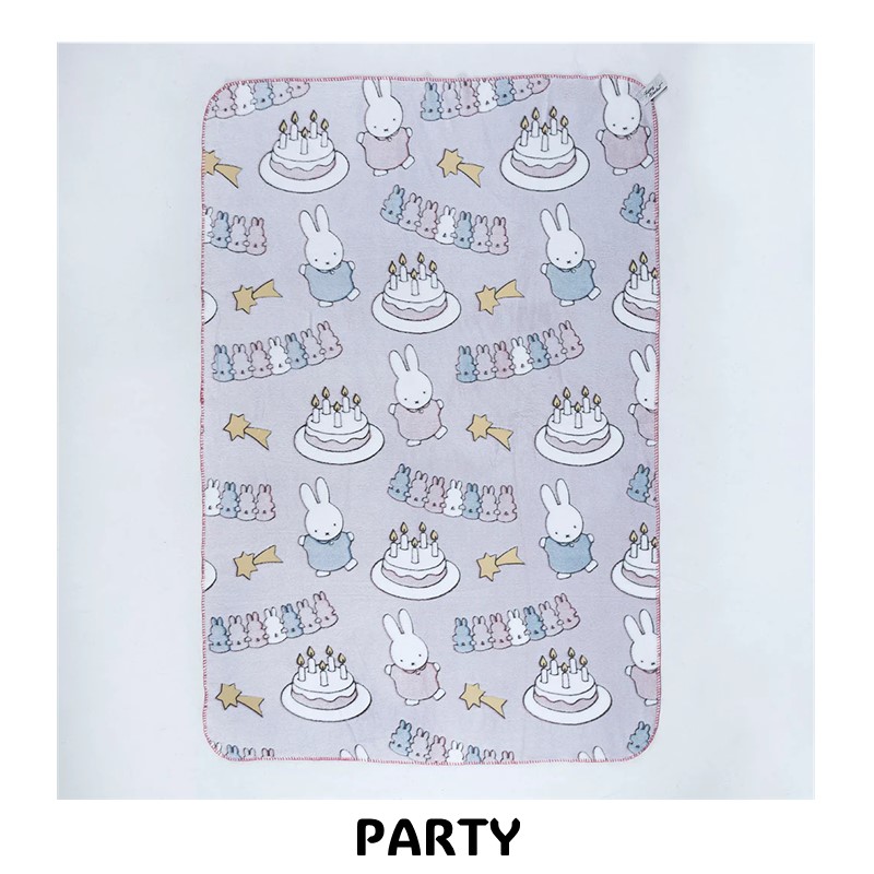 六花清春　ブランケット HEMING'S（ヘミングス） Miffy Dick Bruna 蓄光 ファニーブランケット