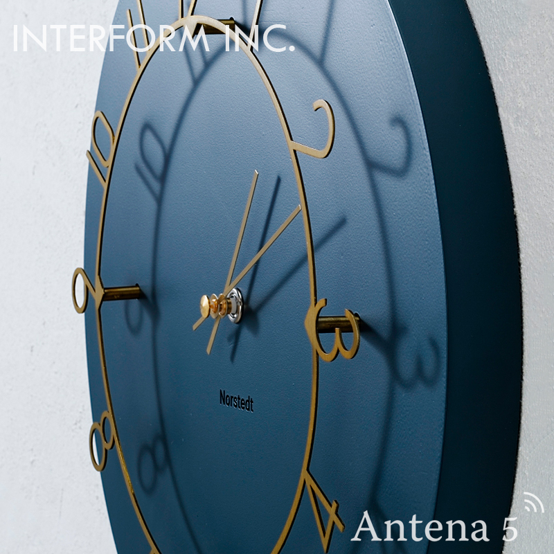 INTERFORM 掛け時計 Luu ルウ クロック インターフォルム 壁