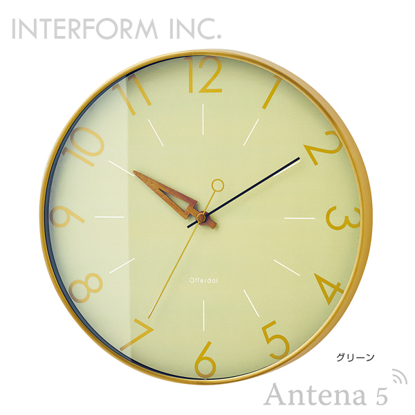 インターフォルム Trys トゥリス ウォールクロック