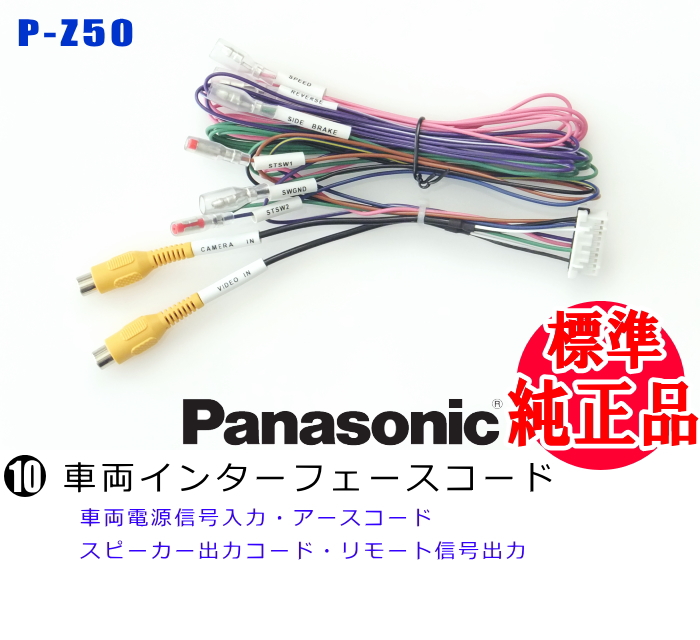 Panasonic CN-RE07D CN-RE07WD 車両インターフェイスコード