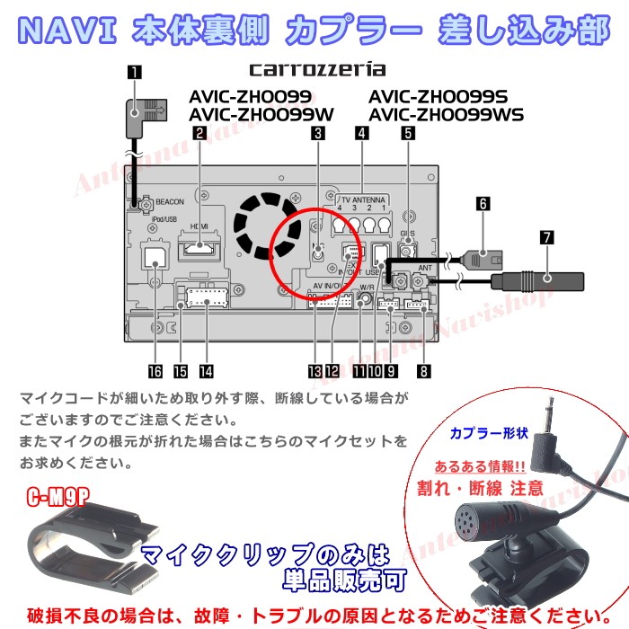 新作超特価AVIC-ZH0099 カーナビ