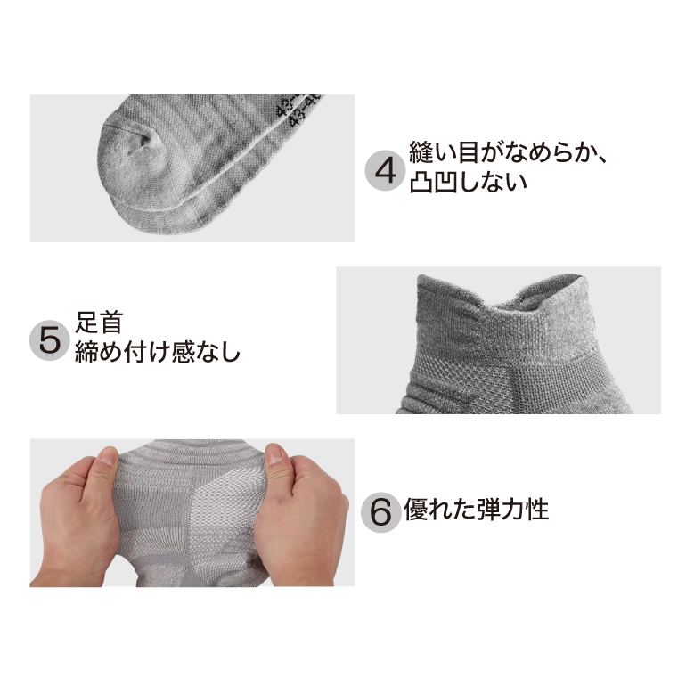 大きい メンズ ソックス ビッグ サイズ メンズ フットカバー ソックス くるぶし メッシュ 靴下 メンズ 綿 靴下 くるぶし コットン 3足セット |  | 03