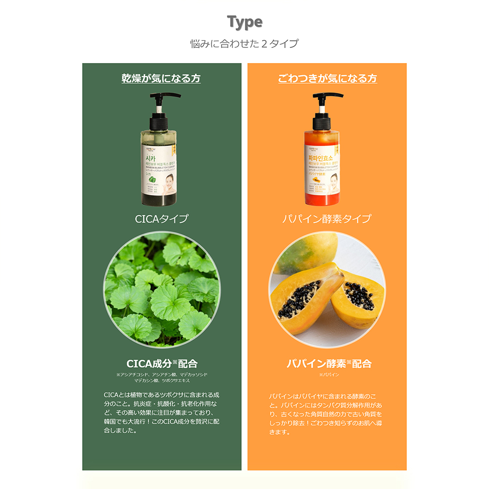 クレンジング、洗顔料、泡の肌パック クレンジング、洗顔料、泡の肌パック