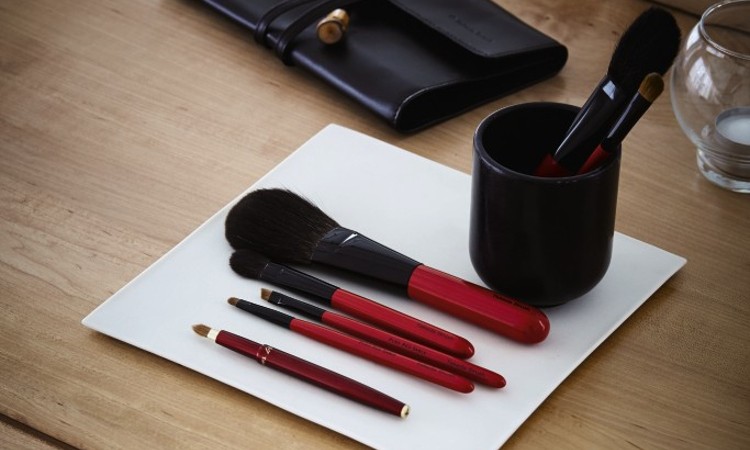 Takeda Brush 熊野化粧筆 スターターセット ブラシケース付