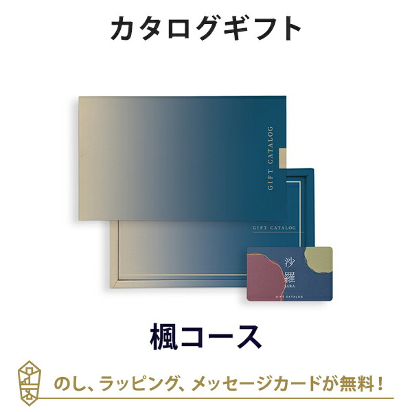 香典返し カタログギフト カードカタログ 粗供養 満中陰志 ご法要 お返し 仏事用 返礼品 弔事 沙羅(さら) e-order choice＜楓-C(かえで)＞