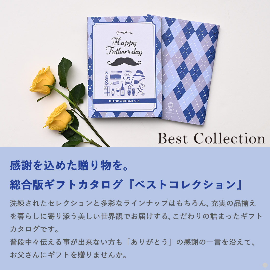 【父の日限定表紙カバー】ベストコレクション ＜Muscari(ムスカリ)＞｜antina｜05