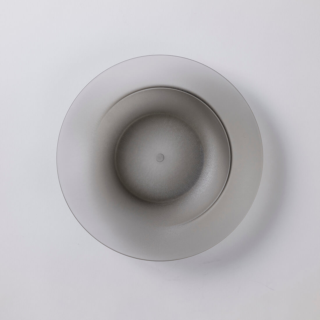 ARAS（エイラス） 食器 皿 深皿 25.7cm スクープ スモークグレー 割れ