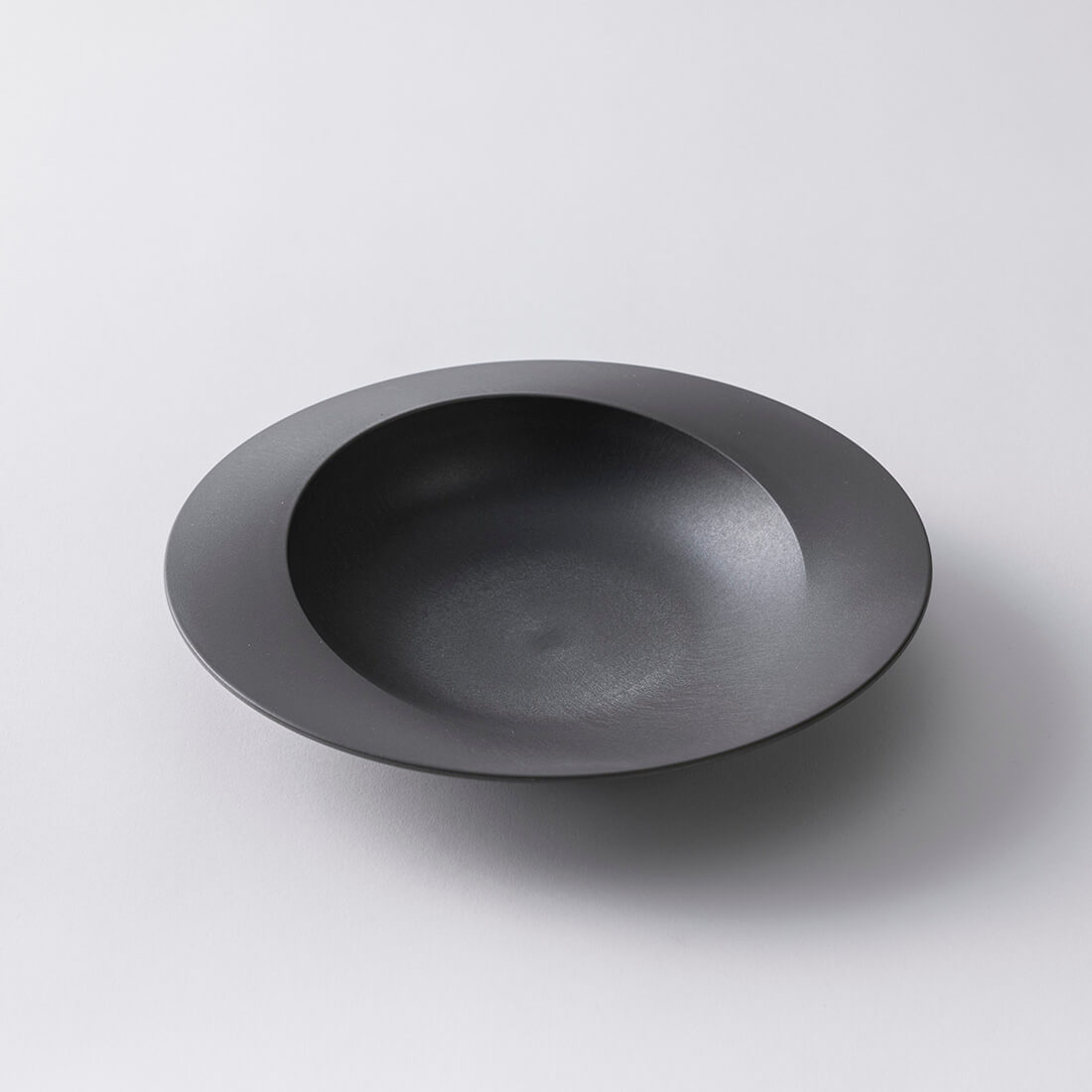 ARAS（エイラス） 食器 皿 深皿 21cm スクープ中 グレー 割れにくい