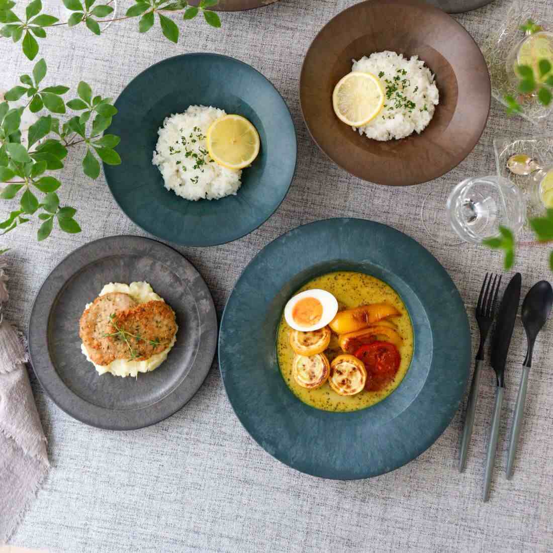 ARAS（エイラス） 食器 皿 【カレーセット2】ヒートコレクション 深皿