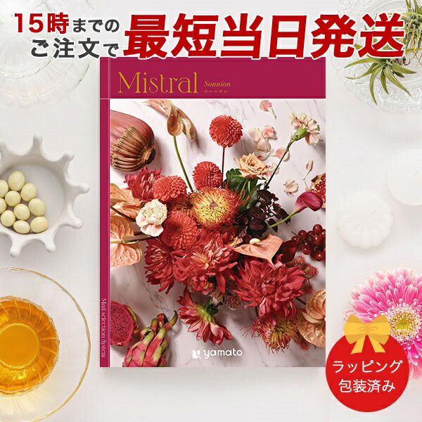 (スーニオン)Mistral(ミストラル)＜Sounion＞ カタログギフト ギフトカタログ 香典返し 出産内祝い 結婚内祝い 内祝い お返し 包装済み
