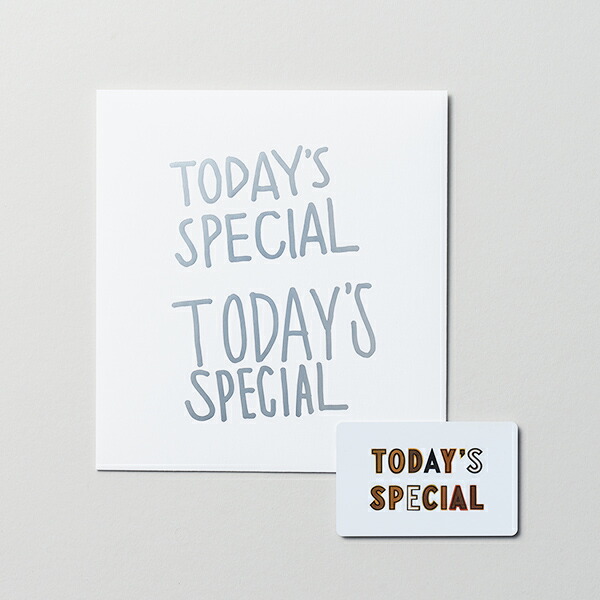 (シルバー)TODAYS SPECIAL(トゥ...の詳細画像1